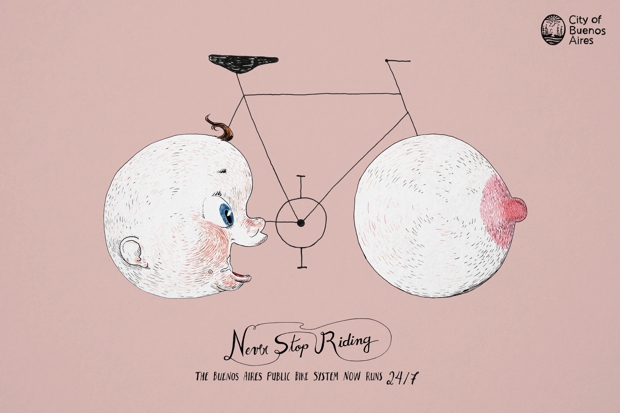 "Never stop riding" Buenos Aires City