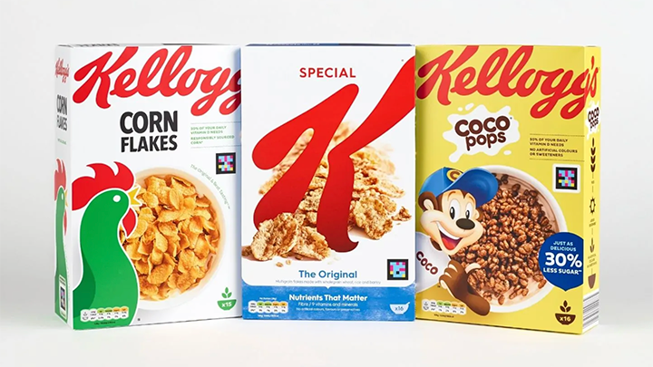 Kellogg's lanza unas cajas de cereales accesibles para ciegos y personas  con discapacidad visual - La Criatura Creativa